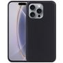 Mobigear Basics Coque iPhone 16 Pro Coque arrière en TPU Souple - Noir