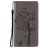 Mobigear Tree Housse Samsung Galaxy S21 Etui Porte-Monnaie - Gris