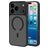 Mobiparts Hardcover Coque iPhone 17 Pro Max MagSafe Coque arrière Rigide - Satin Black
