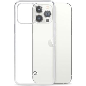 Mobilize Gelly Coque Transparente iPhone 13 Pro Max Coque arrière en TPU Souple - Transparent