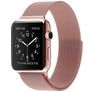 Mobigear Loop Bracelet Milanais Apple Watch Fermeture magnétique - 42/41/40/38 mm - Rose