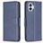 Mobigear Excellent Housse Nothing Phone (1) Etui Porte-Monnaie - Bleu