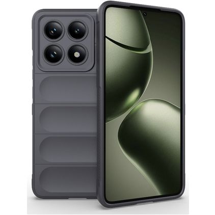 Mobigear Bumpy Xiaomi 14T TPU souple Coque arrière - Gris