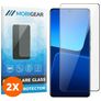 Mobigear Premium Xiaomi 13 Verre trempé Protection d'écran - Compatible Coque - Noir (Lot de 2)