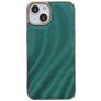 Mobigear Wavy Coque iPhone 14 Plus Coque arrière Rigide - Vert