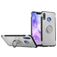 Mobigear Armor Ring Coque Huawei Nova 3 Coque arrière Rigide Anti-Chocs avec Anneau-Support - Argent