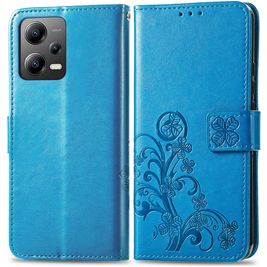 Mobigear Clover Housse POCO X5 Etui Porte-Monnaie - Bleu