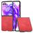 Mobigear Excellent Coque Motorola Razr 50 Ultra Coque arrière Rigide - Rouge