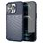 Mobigear Groove Coque iPhone 13 Pro Max Coque arrière en TPU Souple - Bleu