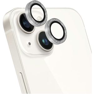 Mobiparts iPhone 14 Verre trempé Protection Caméra - Argent