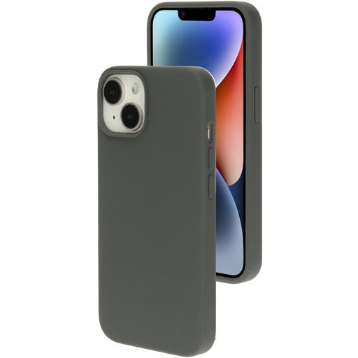 Mobiparts Coque iPhone 14 Coque arrière en Silicone - Urban Grey