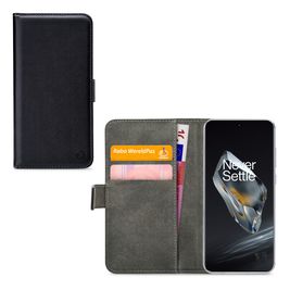 Mobilize Classic Gelly Wallet Housse OnePlus 12 Etui Porte-Monnaie - Noir