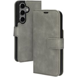 Mobiparts Classic Wallet Housse Samsung Galaxy S24 Etui Porte-Monnaie - Granite Grey