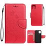 Mobigear Flowers Housse iPhone 11 Etui Porte-Monnaie - Rouge