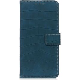 Mobigear Croco Housse Google Pixel 6a Etui Porte-Monnaie - Vert