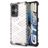 Mobigear Honeycomb Coque Realme GT2 Coque arrière Rigide Anti-Chocs - Blanc