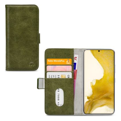 Mobilize Elite Gelly Housse Samsung Galaxy S22 Plus Etui Porte-Monnaie - Vert