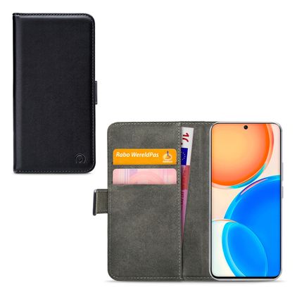 Mobilize Classic Gelly Wallet Housse HONOR X8 Etui Porte-Monnaie - Noir