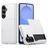 Mobigear Card Coque Samsung Galaxy S26 Coque arrière Rigide Anti-Chocs avec Porte-Cartes - Blanc