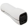 Xccess Double USB Chargeur voiture Sans câble 2,1A - Blanc