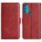 Mobigear Slim Magnet Housse Motorola Moto G71 5G Etui Porte-Monnaie - Rouge