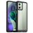 Mobigear Crystal Coque Motorola Moto G54 Coque arrière Rigide - Noir