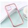 Mobigear Royal Coque iPhone 12 Pro Max Coque arrière en TPU Souple - Transparent / Rose doré