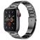 Mobigear Lissabon Bracelet Acier Apple Watch Fermeture boucle déployante - 49/46/45/44 mm - Gris sidéral