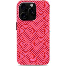 MIO Coque iPhone 16 Pro MagSafe Coque arrière Rigide - Wild Hearts