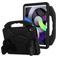 Mobigear Thumbs Up Coque iPad 10 (2022) Coque de tablette pour enfants avec Poignée Enfants en EVA - Noir