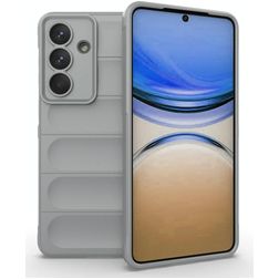 Mobigear Bumpy Samsung Galaxy S26 Plus TPU souple Coque arrière - Gris