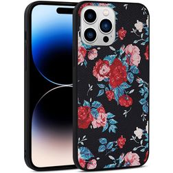 Mobigear Flowers Coque iPhone 14 Pro Max Coque arrière Rigide - Model 2