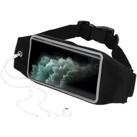 Mobiparts Comfort Fit Belt Brassard Téléphone iPhone 11 Pro Max Ceinture Coque de Sport en Neoprène - Noir