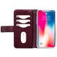 Mobilize Gelly Zipper iPhone XS Max Détachable 2in1 Pochette - Bordeaux