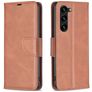 Mobigear Excellent Housse Samsung Galaxy S23 Plus Etui Porte-Monnaie - Marron