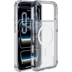 SoSkild Defend Heavy Impact Transparent iPhone 17 Pro MagSafe Plastique rigide Coque arrière - Transparent