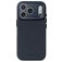 Decoded iPhone 18 Pro MagSafe Cuir véritable Coque arrière Antichoc - Midnight Blue