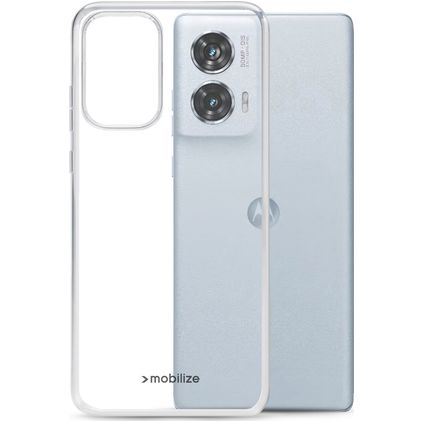 Mobilize Gelly Transparent Motorola Edge 50 Fusion TPU souple Coque arrière - Transparent