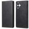 Mobigear Wallet Housse iPhone 16 Etui Porte-Monnaie - Noir