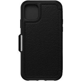 OtterBox Strada Housse iPhone 11 Etui en Cuir Véritable - Noir