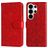 Mobigear Sunflower Samsung Galaxy S26 Ultra Étui Portefeuille - Rouge