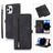 Mobigear Zipper Housse iPhone 14 Pro Max Etui Porte-Monnaie - Noir