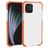 Mobigear Full Bumper iPhone 12 Pro Max Plastique rigide Coque arrière Antichoc - Transparent / Orange