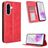 Mobigear Sensation Housse Samsung Galaxy A56 Etui Porte-Monnaie - Rouge