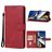 Mobigear Wallet Housse POCO X5 Pro Etui Porte-Monnaie - Rouge