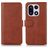 Mobigear Wallet Housse OnePlus 15 Etui Porte-Monnaie - Marron