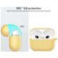 Mobigear Classic Coque Apple AirPods 3 Coque en Silicone Souple - Jaune