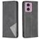 Mobigear Rhombus Slim Housse Motorola Moto G24 Etui - Noir