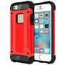 Mobigear Outdoor Coque iPhone SE (2016) Coque arrière Rigide Anti-Chocs - Rouge