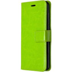 Mobigear Wallet Housse Samsung Galaxy A41 Etui Porte-Monnaie - Vert